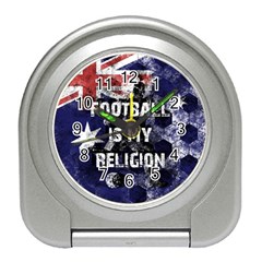 Football Is My Religion Travel Alarm Clocks by Valentinaart