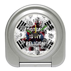 Football Is My Religion Travel Alarm Clocks by Valentinaart