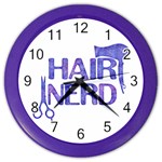 Hairstylist gift wall clock Front