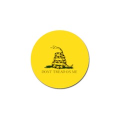 Gadsden Flag Don t Tread On Me Golf Ball Marker by snek