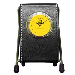 Gadsden Flag Don t Tread On Me Pen Holder Desk Clocks by snek