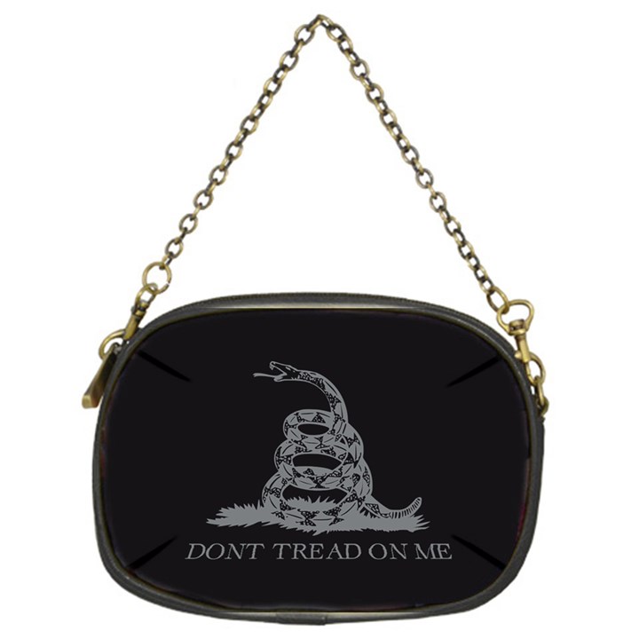 Gadsden Flag Don t tread on me Chain Purses (One Side) 