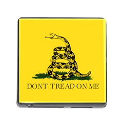 Gadsden Flag Don t Tread On Me Memory Card Reader (square) by snek