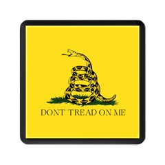 Gadsden Flag Don t Tread On Me Memory Card Reader (square)  by snek