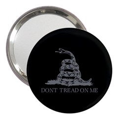 Gadsden Flag Don t Tread On Me 3  Handbag Mirrors by snek