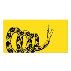 Gadsden Flag Don t Tread On Me Satin Shawl by snek