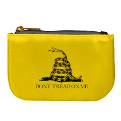 Gadsden Flag Don t Tread On Me Large Coin Purse by snek