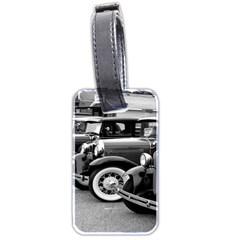 Vehicle Car Transportation Vintage Luggage Tags (two Sides) by Nexatart