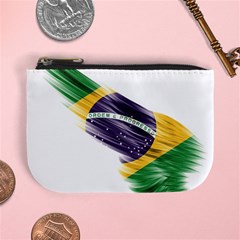 Flag Of Brazil Mini Coin Purses by Sapixe