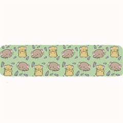 Hamster Pattern Large Bar Mats by Sapixe