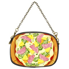 Pizza Clip Art Chain Purses (two Sides)  by Sapixe