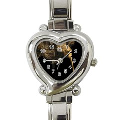 Smoke Fume Smolder Cigarette Air Heart Italian Charm Watch by Sapixe