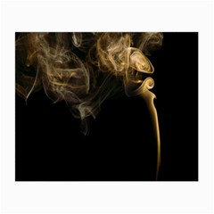 Smoke Fume Smolder Cigarette Air Small Glasses Cloth (2-side) by Sapixe