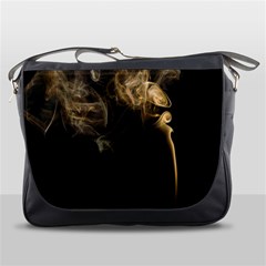 Smoke Fume Smolder Cigarette Air Messenger Bags by Sapixe