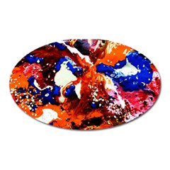 Smashed Butterfly 1 Oval Magnet by bestdesignintheworld