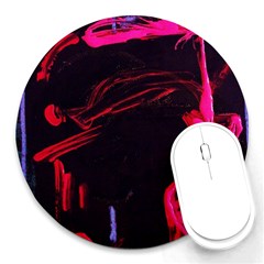 Calligraphy 4 Round Mousepads by bestdesignintheworld