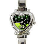 Guard 3 Heart Italian Charm Watch Front