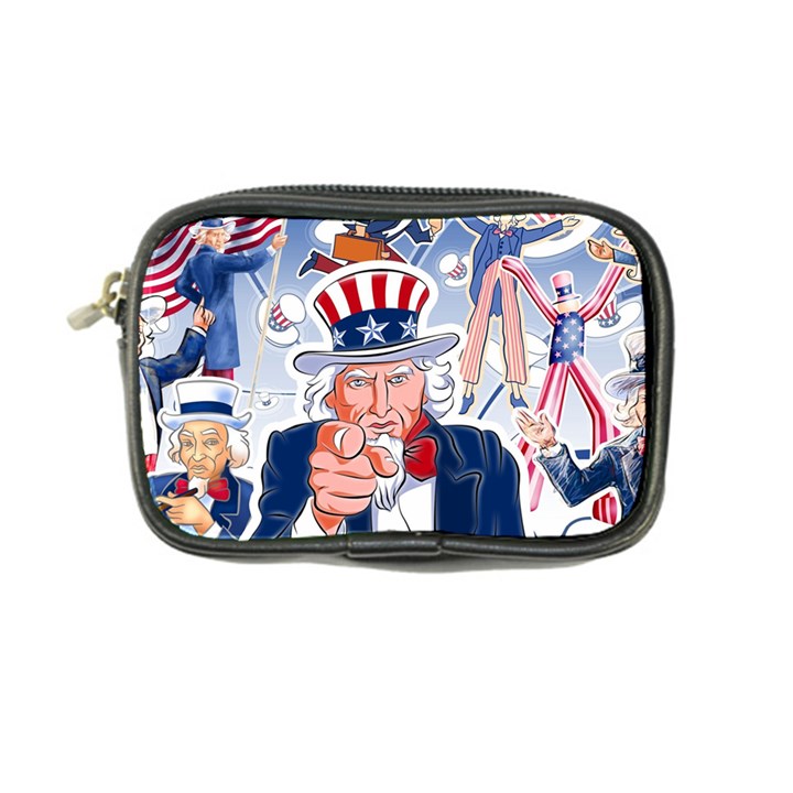 United States Of America Celebration Of Independence Day Uncle Sam Coin Purse