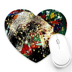 Wet Kiss 2 Heart Mousepads by bestdesignintheworld