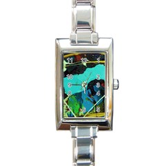 Roundway Ticket 4 Rectangle Italian Charm Watch by bestdesignintheworld