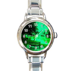 Lake Park 20 Round Italian Charm Watch by bestdesignintheworld