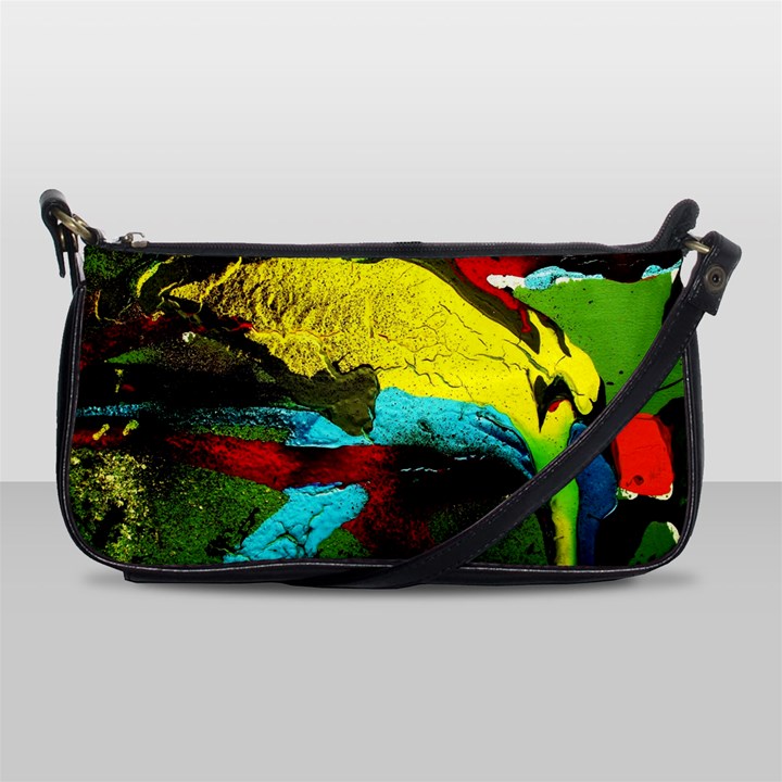 Yellow Dolphins   Blue Lagoon 3 Shoulder Clutch Bags