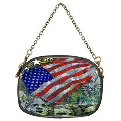 Usa United States Of America Images Independence Day Chain Purses (one Side)  by Sapixe