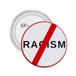 No Racism 2.25  Buttons Front