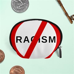 No Racism Accessory Pouches (small)  by demongstore