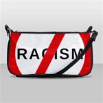 2000px No Racism Svg Shoulder Clutch Bags Front