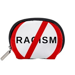 2000px No Racism Svg Accessory Pouches (small)  by demongstore