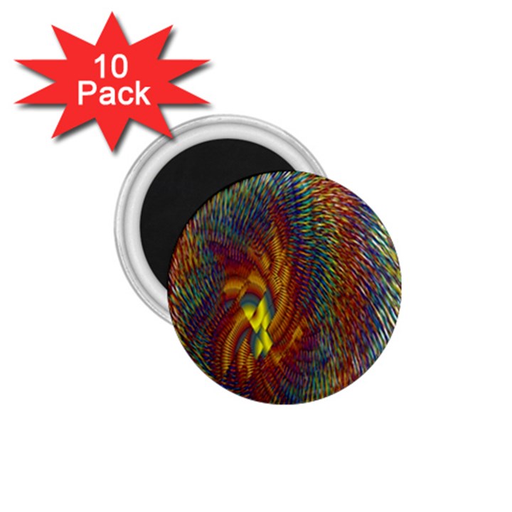 Fire New Year S Eve Spark Sparkler 1.75  Magnets (10 pack) 