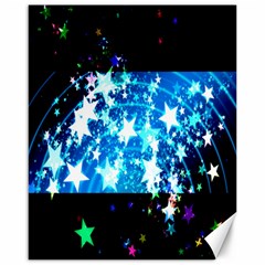 Star Abstract Background Pattern Canvas 16  X 20   by Sapixe