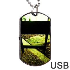 Colors And Fabrics 25 Dog Tag Usb Flash (two Sides) by bestdesignintheworld