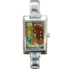 Doves Matchmaking 2 Rectangle Italian Charm Watch by bestdesignintheworld