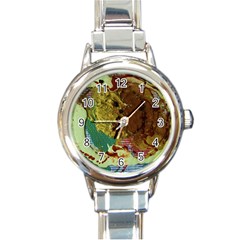 Doves Matchmaking 2 Round Italian Charm Watch by bestdesignintheworld