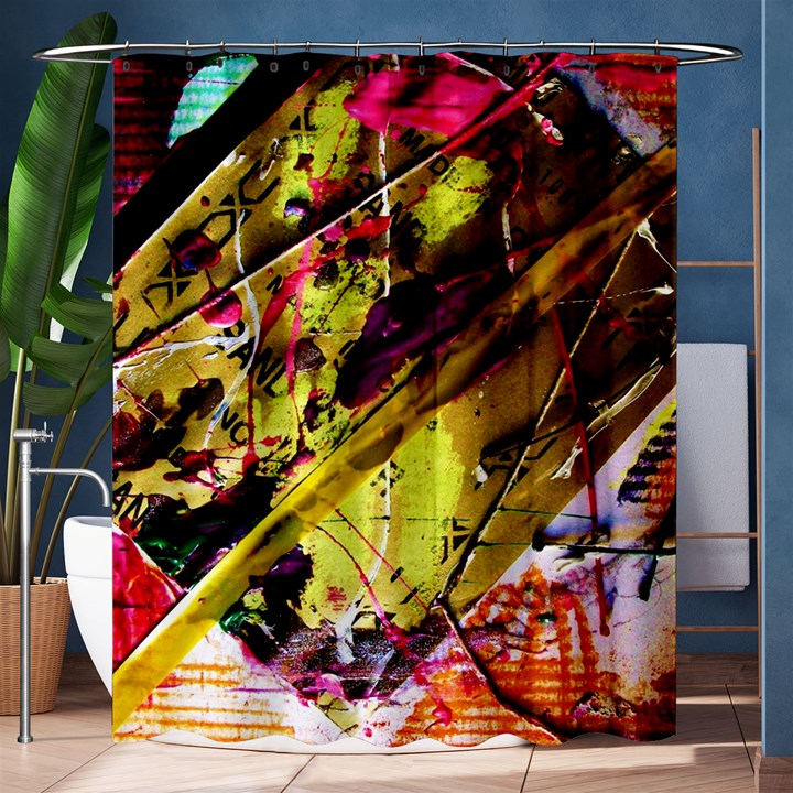 Absurd Theater In And Out 12 Shower Curtain 60  x 72  (Medium) 