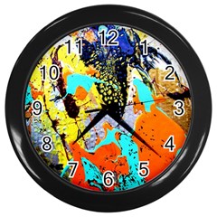 Africa  Kenia Wall Clocks (black) by bestdesignintheworld