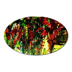 Resort Oval Magnet by bestdesignintheworld