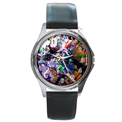 Jealousy   Battle Of Insects 6 Round Metal Watch by bestdesignintheworld