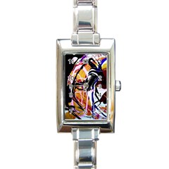 Immediate Attraction 2 Rectangle Italian Charm Watch by bestdesignintheworld