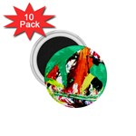 Tulips First Sprouts 7 1.75  Magnets (10 pack)  Front