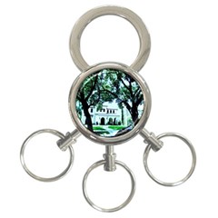 Hot Day In Dallas 16 3-ring Key Chains by bestdesignintheworld