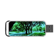 Hot Day In Dallas 5 Portable Usb Flash (two Sides) by bestdesignintheworld