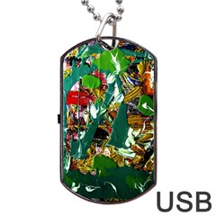 Oasis Dog Tag Usb Flash (two Sides) by bestdesignintheworld