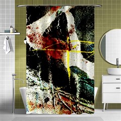 Egg In The Duck   Needle In The Egg Shower Curtain 48  X 72  (small)  by bestdesignintheworld