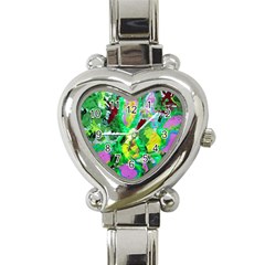 Desert Blooming 1/2 Heart Italian Charm Watch by bestdesignintheworld