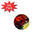 Sunset In A Mountains 1  Mini Buttons (100 pack)  Front