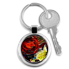 Sunset In A Mountains Key Chains (round)  by bestdesignintheworld