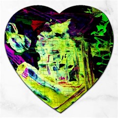 Spooky Attick 10 Jigsaw Puzzle (heart) by bestdesignintheworld